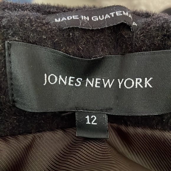 JONES New York coat, size 12, brown, beautiful in excellent condition - Picture 8 of 8